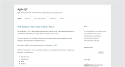 Desktop Screenshot of agileqc.net